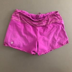 vintage pinkish purple athleta shorts size small